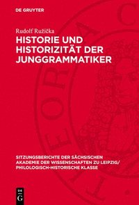 bokomslag Historie Und Historizität Der Junggrammatiker