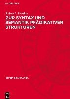 bokomslag Zur Syntax Und Semantik Prädikativer Strukturen