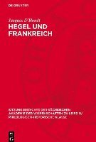 bokomslag Hegel Und Frankreich