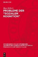 bokomslag Probleme Der 'Sozialen Kognition': In Memoriam Henri Tajfel (1919-1982)