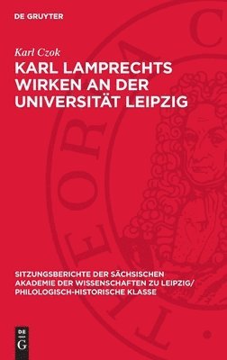 bokomslag Karl Lamprechts Wirken an Der Universität Leipzig