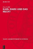 bokomslag Karl Marx Und Das Recht: Vorträge