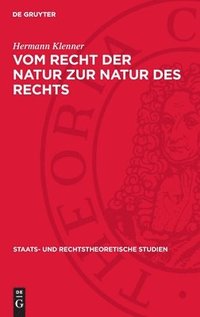 bokomslag Vom Recht Der Natur Zur Natur Des Rechts