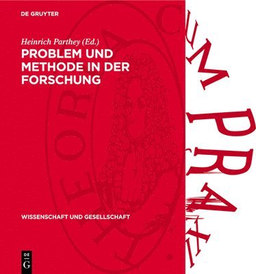 bokomslag Problem Und Methode in Der Forschung