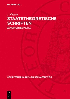 bokomslag Staatstheoretische Schriften