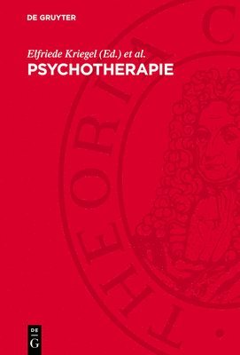 bokomslag Psychotherapie: Wege Zur Veränderung Von Einstellung Und Verhalten