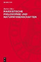 bokomslag Marxistische Philosophie Und Naturwissenschaften