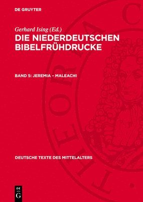 Gerhard Ising - Jeremia - Maleachi, Inbunden