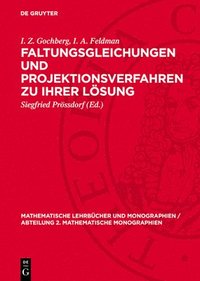 bokomslag Faltungsgleichungen Und Projektionsverfahren Zu Ihrer Lösung