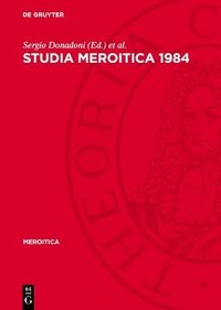 bokomslag Studia Meroitica 1984