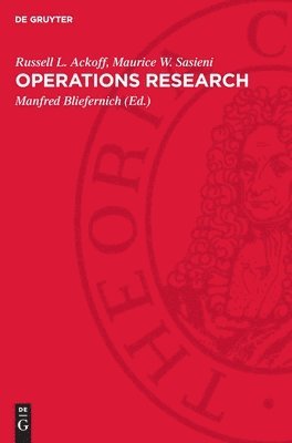 Operations Research: Grundzüge Der Operationsforschung 1