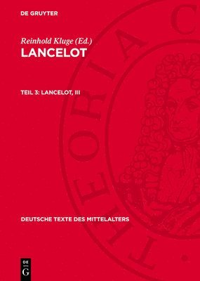 Reinhold Kluge - Lancelot, III, Inbunden
