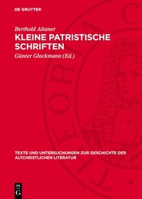 bokomslag Kleine Patristische Schriften
