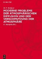 Moderne Probleme Der Atmosphärischen Diffusion Und Der Verschmutzung Der Atmosphäre 1
