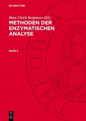 bokomslag Methoden Der Enzymatischen Analyse. Band 2