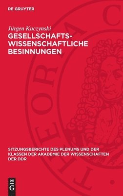 Gesellschaftswissenschaftliche Besinnungen 1