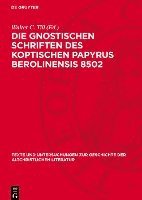 bokomslag Die Gnostischen Schriften Des Koptischen Papyrus Berolinensis 8502
