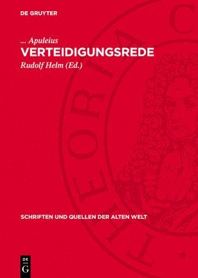 Apuleius, Rudolf Helm - Verteidigungsrede, Inbunden