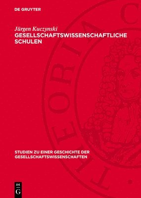 bokomslag Gesellschaftswissenschaftliche Schulen