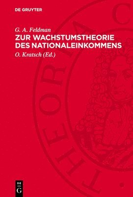 bokomslag Zur Wachstumstheorie Des Nationaleinkommens