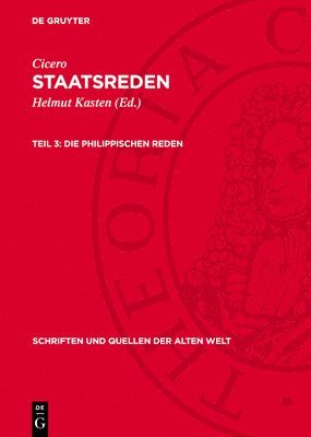 Cicero, Helmut Kasten - philippischen Reden, Inbunden