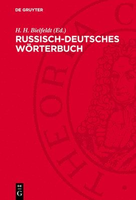 bokomslag Russisch-Deutsches Wörterbuch