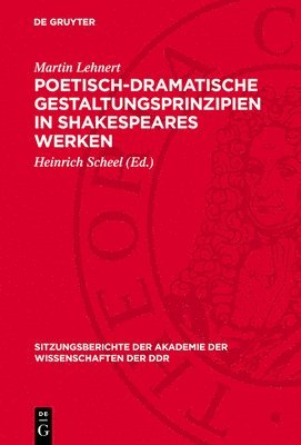 Poetisch-Dramatische Gestaltungsprinzipien in Shakespeares Werken 1