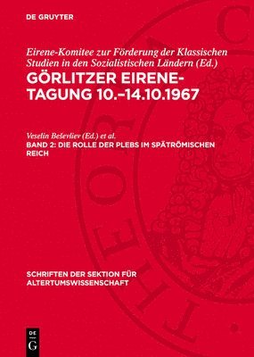 Die Rolle Der Plebs Im Spätrömischen Reich