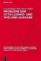 bokomslag Probleme Der Otto Ludwig- Und Wieland-Ausgabe