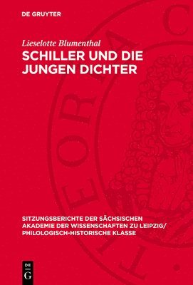 Schiller Und Die Jungen Dichter 1