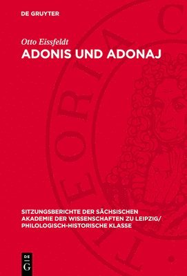 Adonis Und Adonaj 1