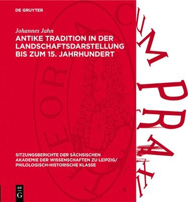 bokomslag Antike Tradition in Der Landschaftsdarstellung Bis Zum 15. Jahrhundert