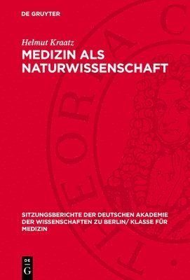 bokomslag Medizin ALS Naturwissenschaft