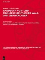 bokomslag Die Vor- Und Frühgeschichtlichen Burgwälle Gross-Berlins Und Des Bezirkes Potsdam