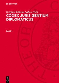 bokomslag Codex juris gentium diplomaticus