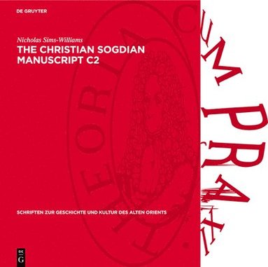 Nicholas Sims-Williams - Christian Sogdian Manuscript C2, Inbunden