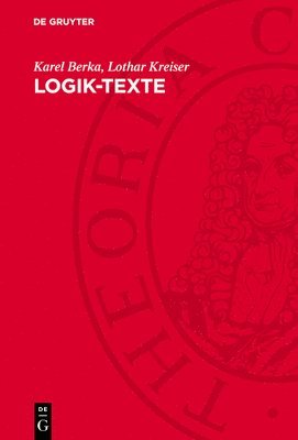 Karel Berka, Poor Handmaids of Jesus Christ - Logik-Texte, Inbunden