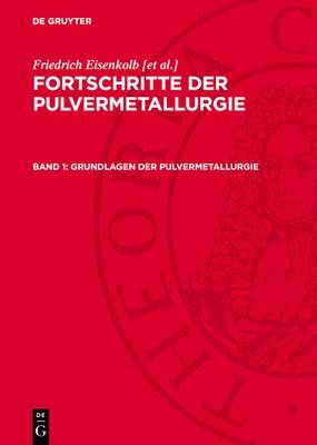 bokomslag Grundlagen der Pulvermetallurgie