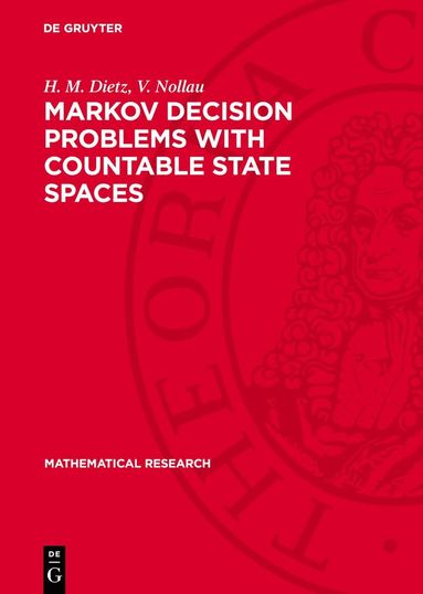 bokomslag Markov Decision Problems with Countable State Spaces