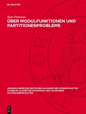 bokomslag Über Modulfunktionen Und Partitionenprobleme