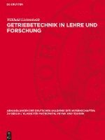 bokomslag Getriebetechnik in Lehre Und Forschung