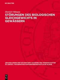 bokomslag Störungen Des Biologischen Gleichgewichts in Gewässern