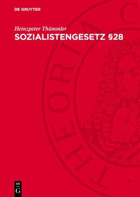 bokomslag Sozialistengesetz §28: Ausweisungen Und Ausgewiesene 1878-1890