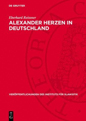 bokomslag Alexander Herzen in Deutschland