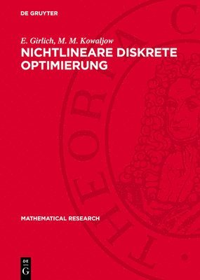 Nichtlineare Diskrete Optimierung 1