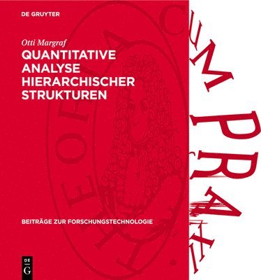 bokomslag Quantitative Analyse Hierarchischer Strukturen