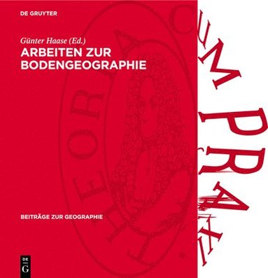 bokomslag Arbeiten Zur Bodengeographie