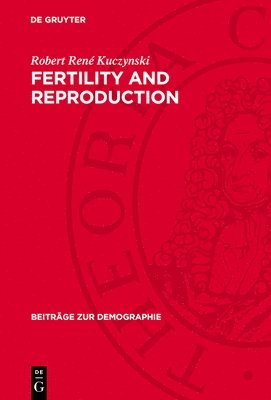 bokomslag Fertility and Reproduction