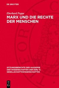 bokomslag Marx Und Die Rechte Der Menschen