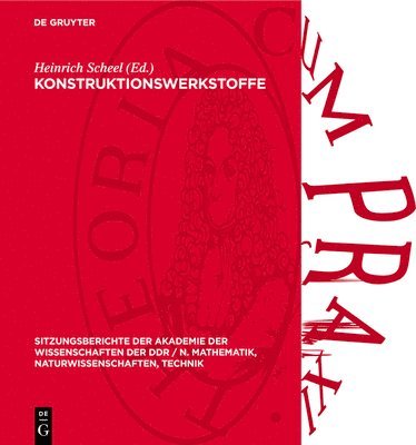 Heinrich Scheel - Konstruktionswerkstoffe, Inbunden